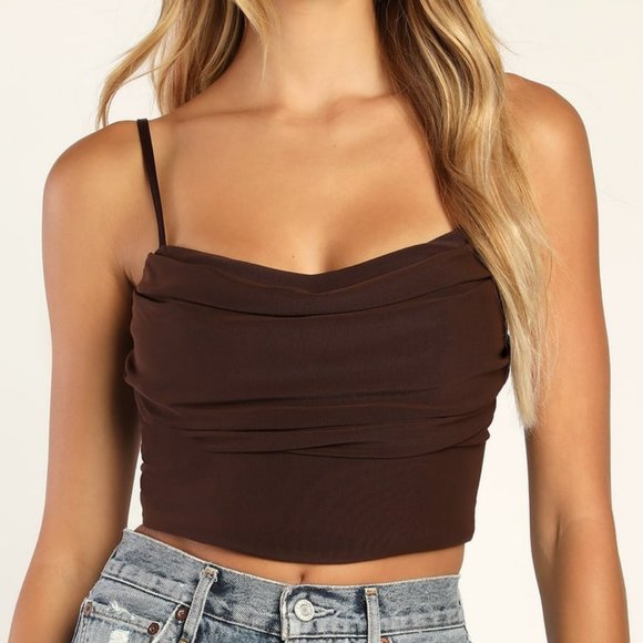 Lulus Tops - *NWOT* LULU'S Women's Mesh Bustier Top
